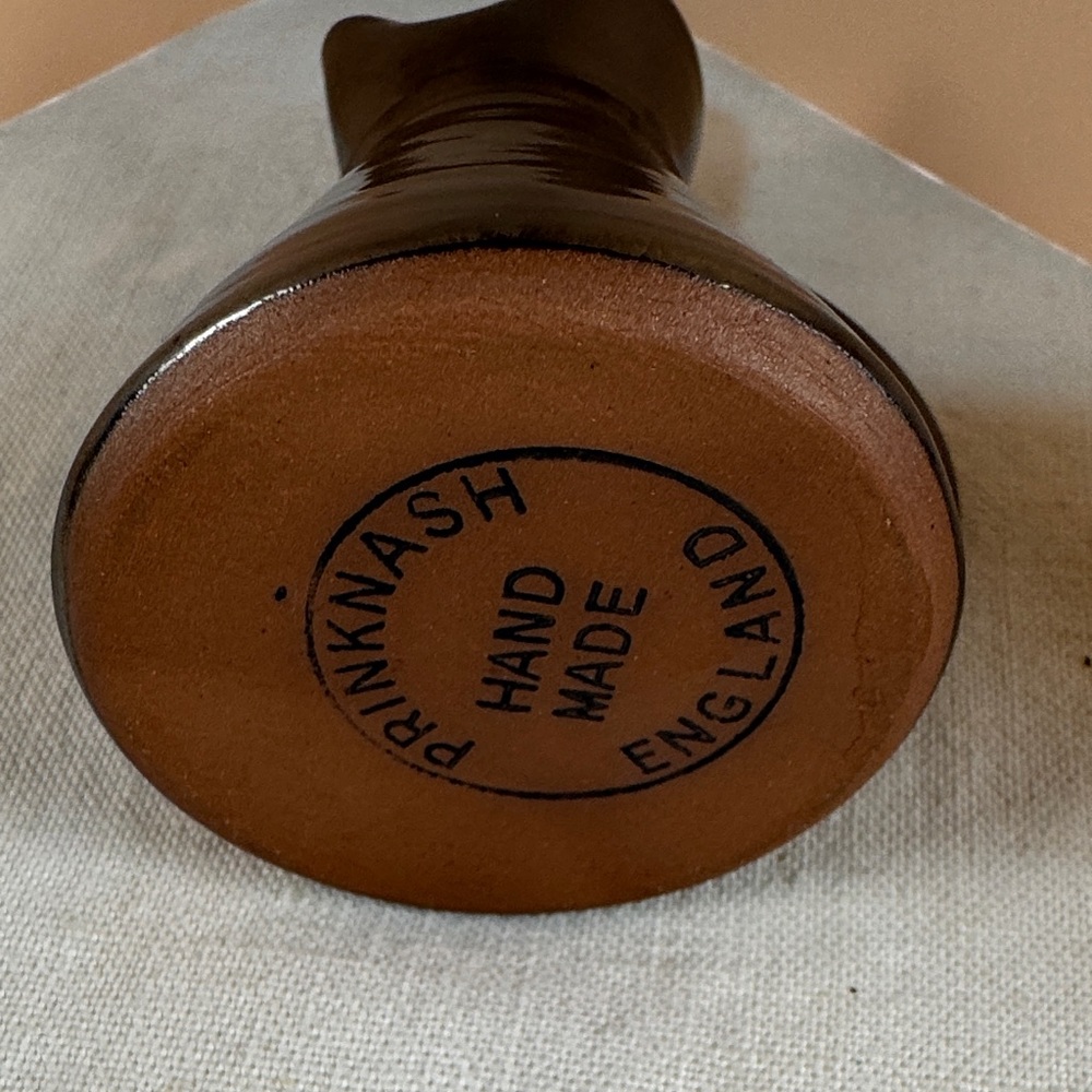 Handmade Pottery Miniature Pitcher Prinknash Abbey Benedictine Monks England - Picture 6 of 7